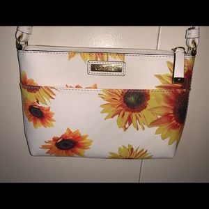 Calvin Klein Sunflower Crossbody Purse